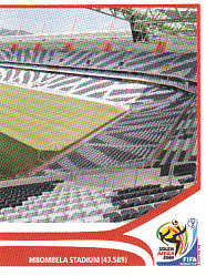 Nelspruit - Mbombela Stadium samolepka Panini World Cup 2010 #19